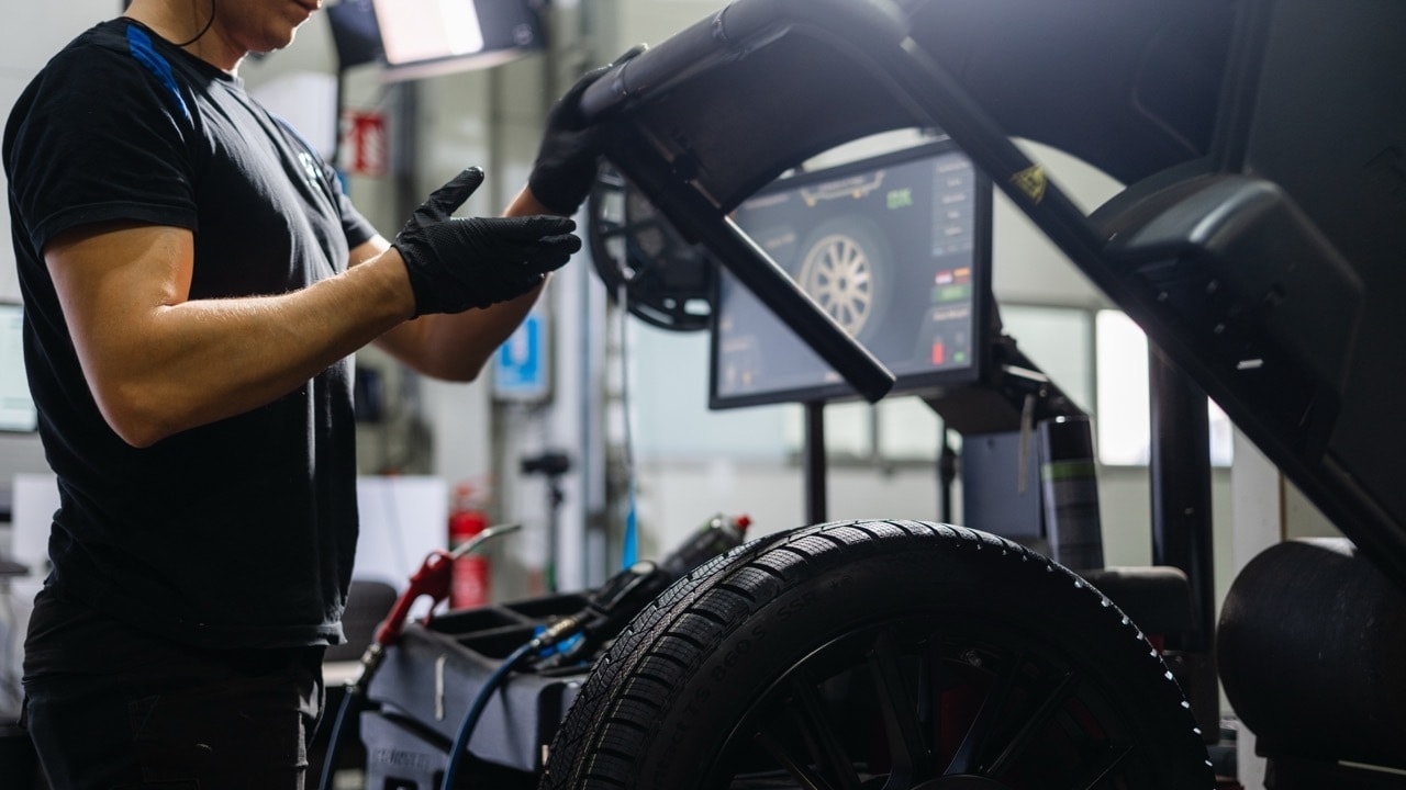 Demonteren en balanceren groot