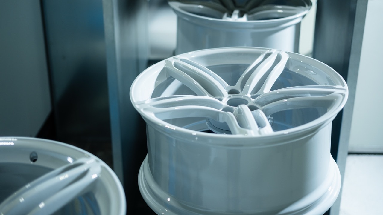 Velg 3 laags poedercoaten groot